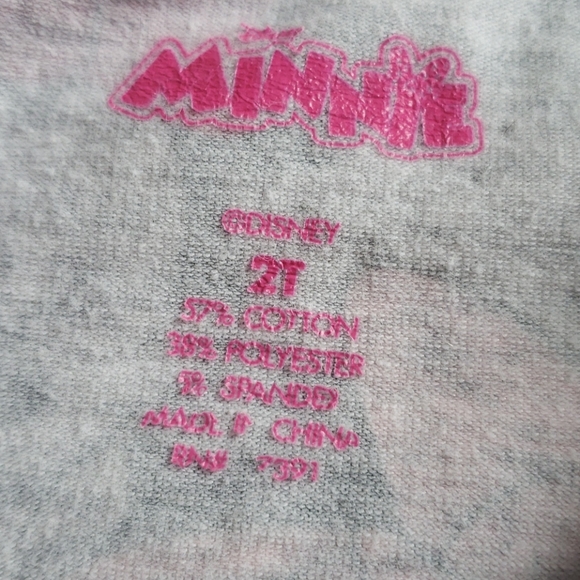 Disney Minnie Mouse T Shirt sz 2t - Picture 4 of 4